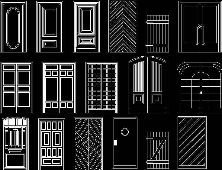 Getting the best garage door opener is extremely important. Doors DWG Block for AutoCAD â¢ Designs CAD