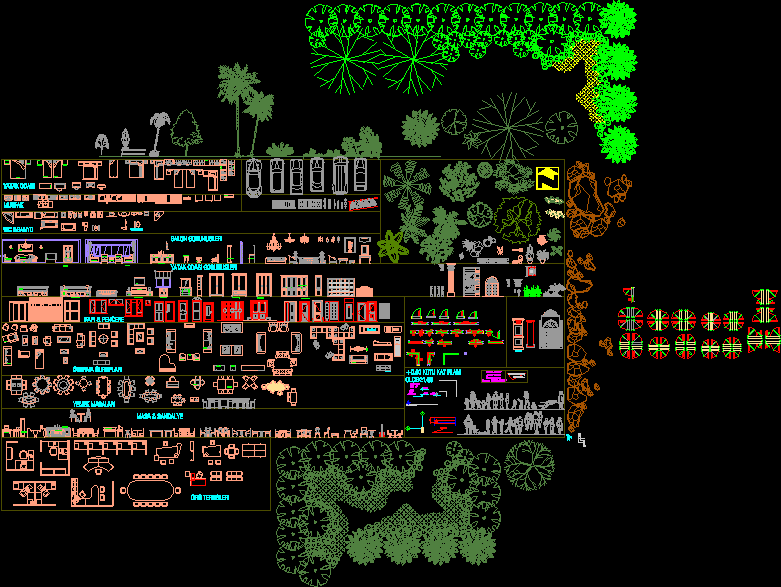 Beds Plan Dwg Free Cad Blocks Download