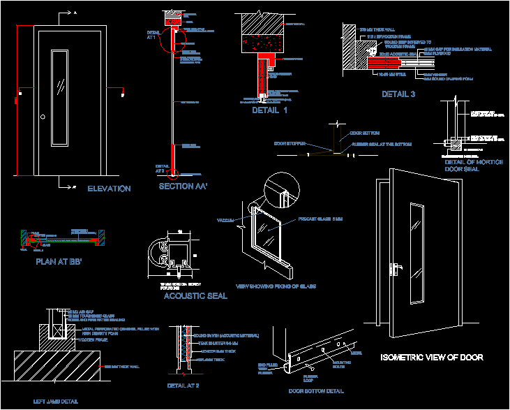 If this happens, remove the wax to give. Sound Proof Door DWG Section for AutoCAD â€¢ Designs CAD