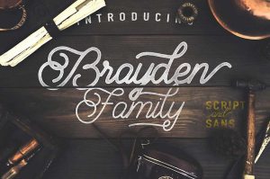 fonts script brayden poster font classic serif designs