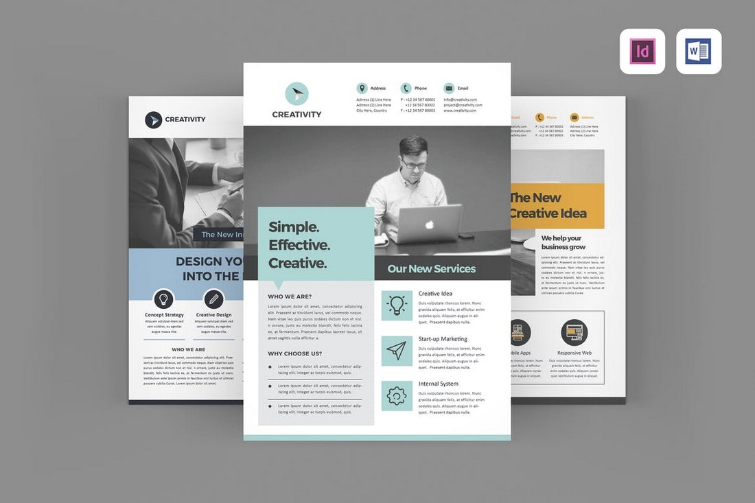 20 Business Flyer Templates Word Psd