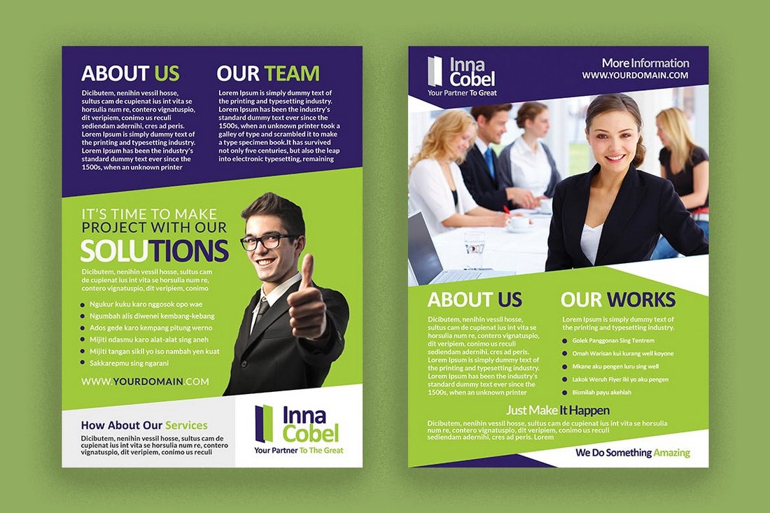 20 Business Flyer Templates Word Psd Design Shack