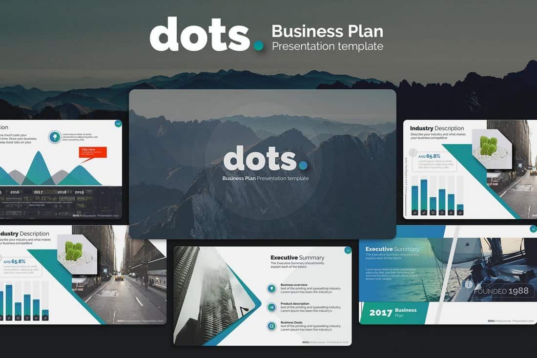 20 Business Plan Powerpoint Templates Design Shack