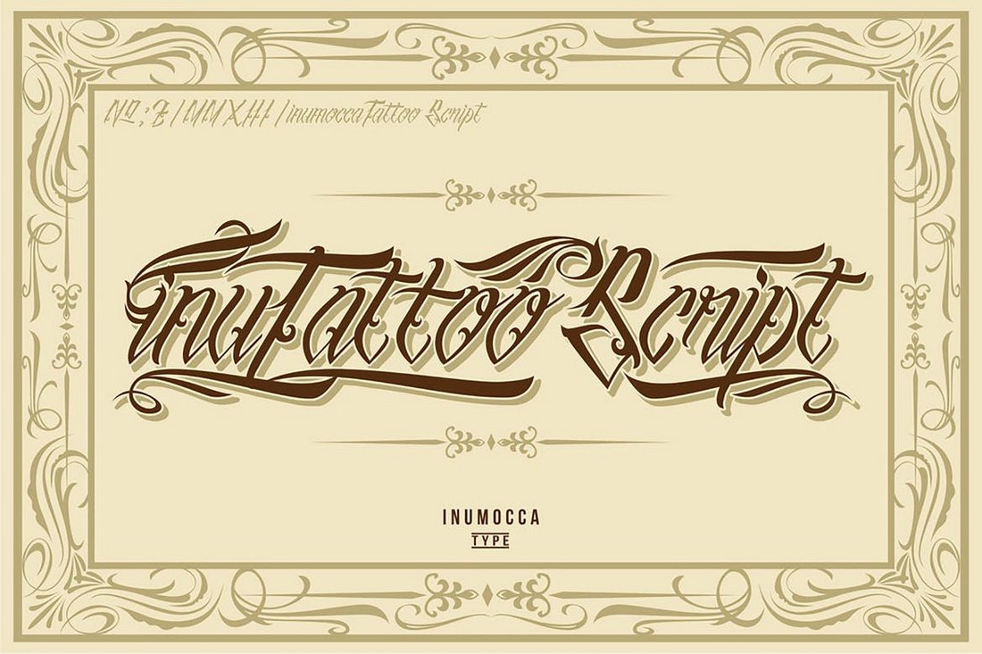 30 Best Tattoo Fonts Lettering Design Shack