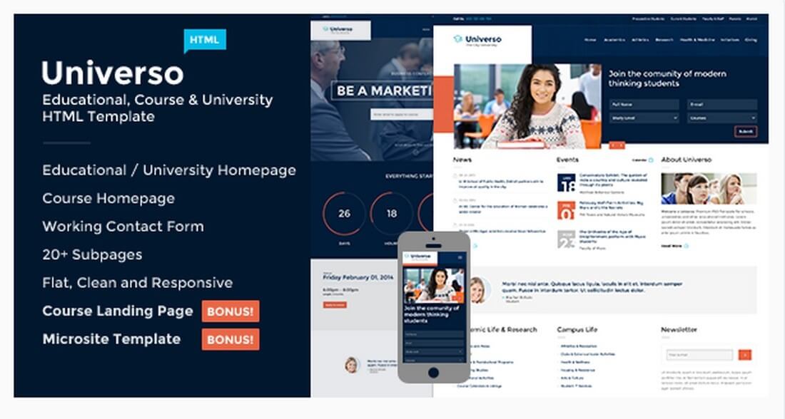 20 Corporate Business Html Templates Design Shack