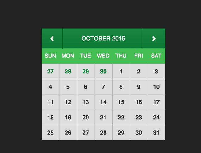 Support customer service dan faq lengkap. 7 Best Free HTML5 CSS3 Calendar Widgets - DesignMaz