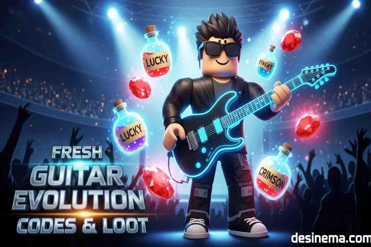 New Guitar Evolution Codes Roblox May 2026 Get Potions Guitar Evolution Codes 