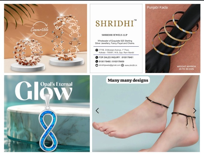  Shridhi Jewels LLP – Your Trusted Partner in 925 Silver Jewellery Wholesale