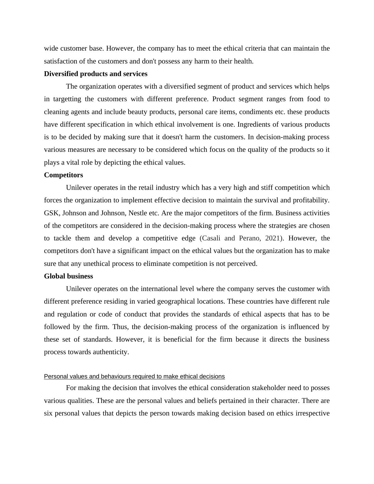 Principles and practices of ethical decision making