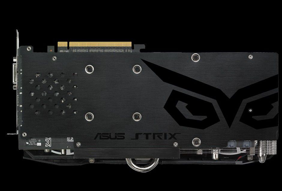 ASUS - R9 390 Strix - Back