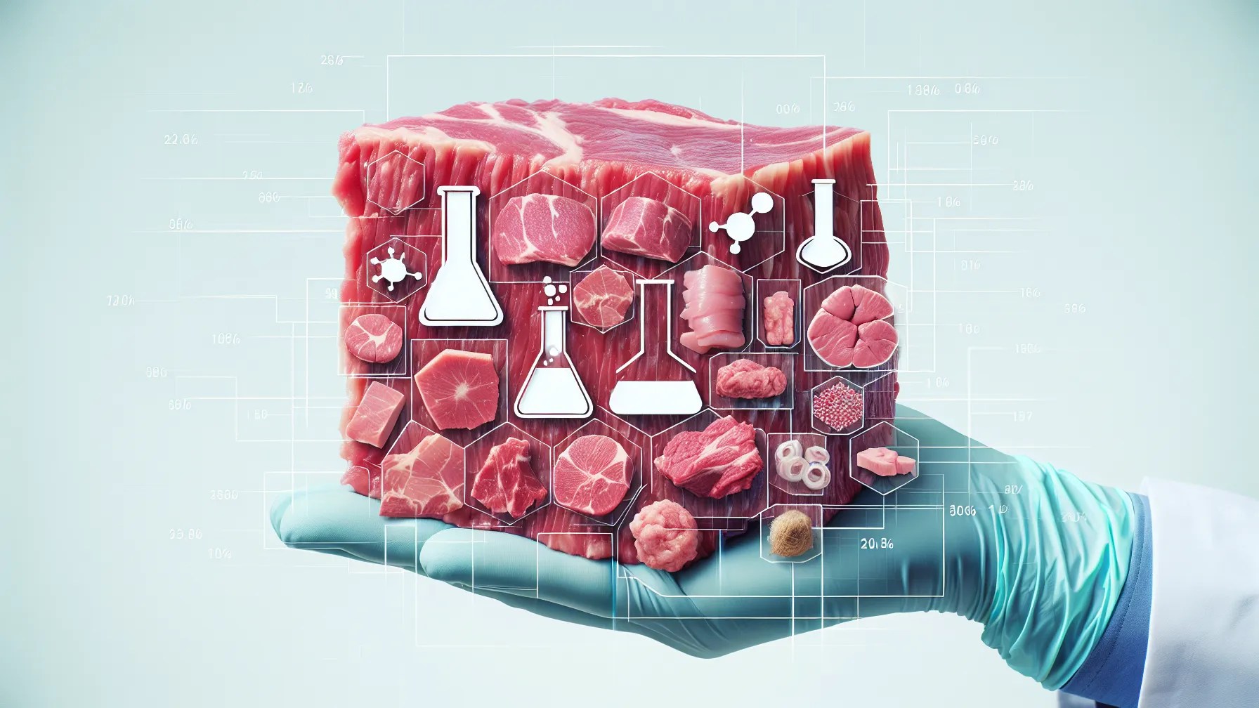 CIENO ROSA, CARNE PUTREFACTA TRATADA QUIMICAMENTE PARA ALIMENTO HUMANO