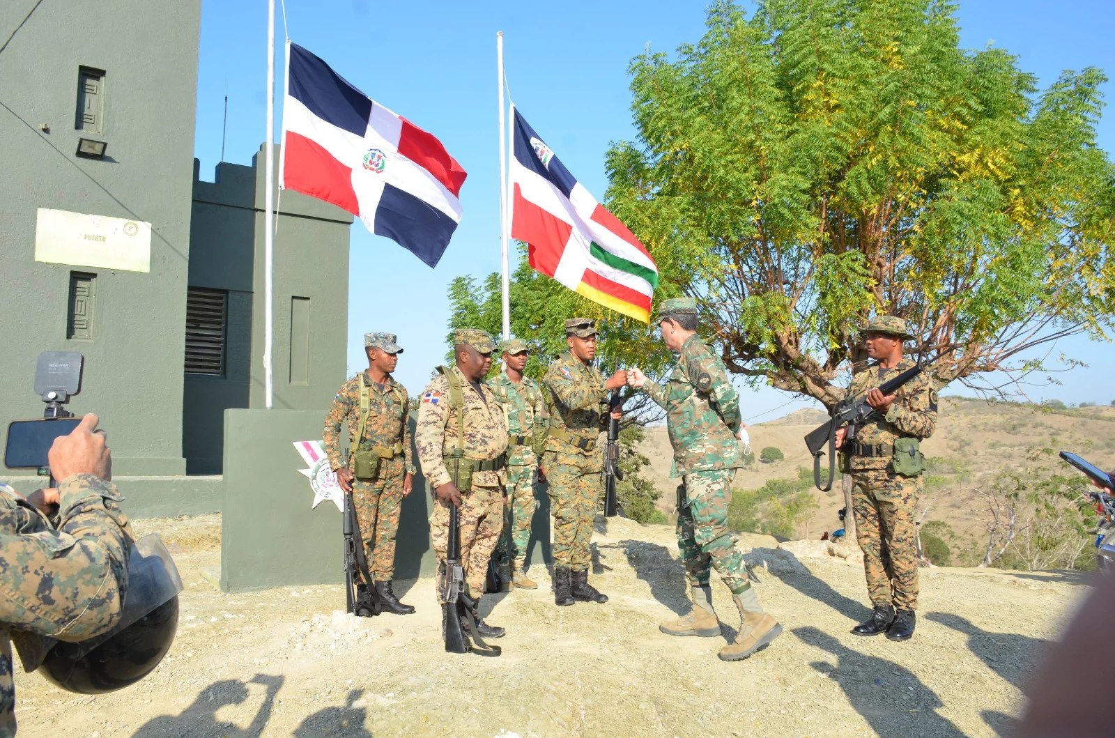 Ministro de Defensa finaliza recorrido; asegura frontera RD-Haití está resguardada y en orden