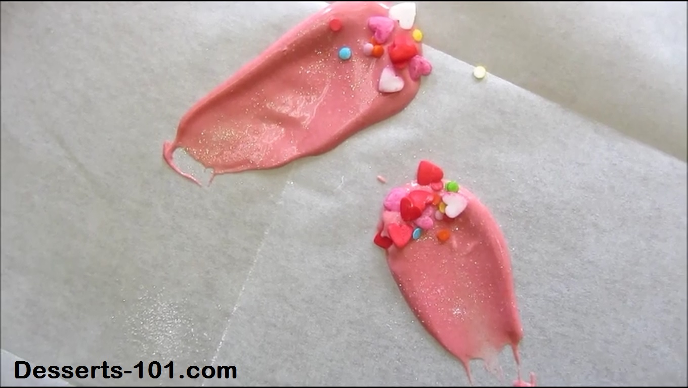 How to make chocolate decorations tutorial