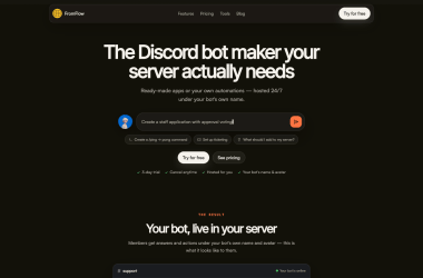 Discord-Bot-Maker-Free-No-Code-AI-Hosting-FromFlow