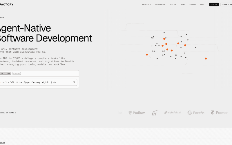 Factory-Agent-Native-Software-Development