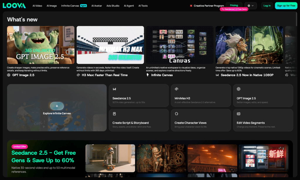 Loova-AI-Agentic-Creative-Studio-for-Video-Image