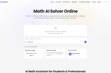 Math-AI-Solver-Online-Free-AI-Homework-Helper