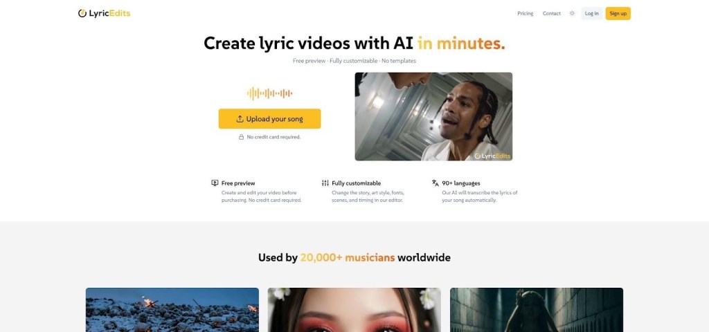 Best For Pixel-Perfect Control: LyricEdits