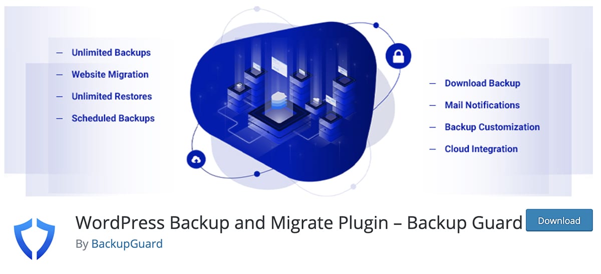 Backup wd is an easy to use wordpress plugin that allows to backup your entire website, including your database, media files, plugins, themes , etc. 14 Best Free WordPress Backup Plugins (Most Popular 2021)