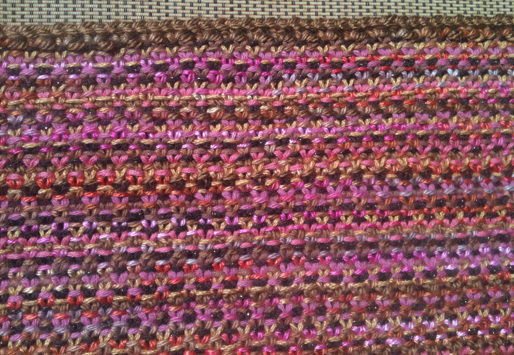 The spruce / ellen lindner crochet scarf patterns are easy to come by. Scrap Couture Linen Stitch Scarf The Destashification Project