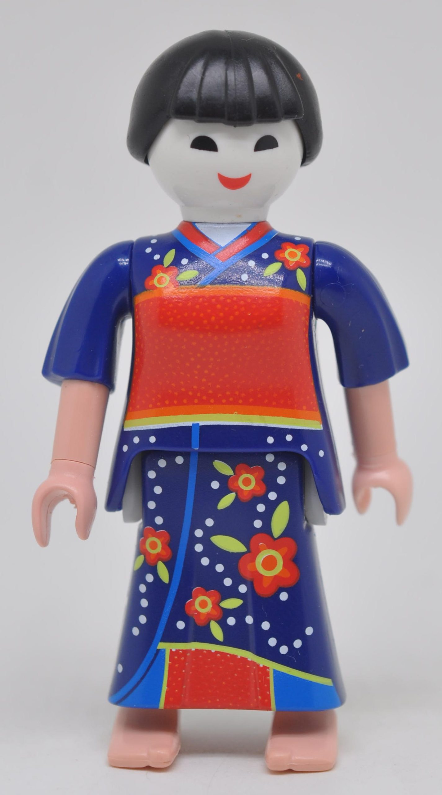 Figurine PLAYMOBIL Série 2 Type 5158 - Geisha Japonaise - Sac Mystère - Occasion Bon état (incomplet)
