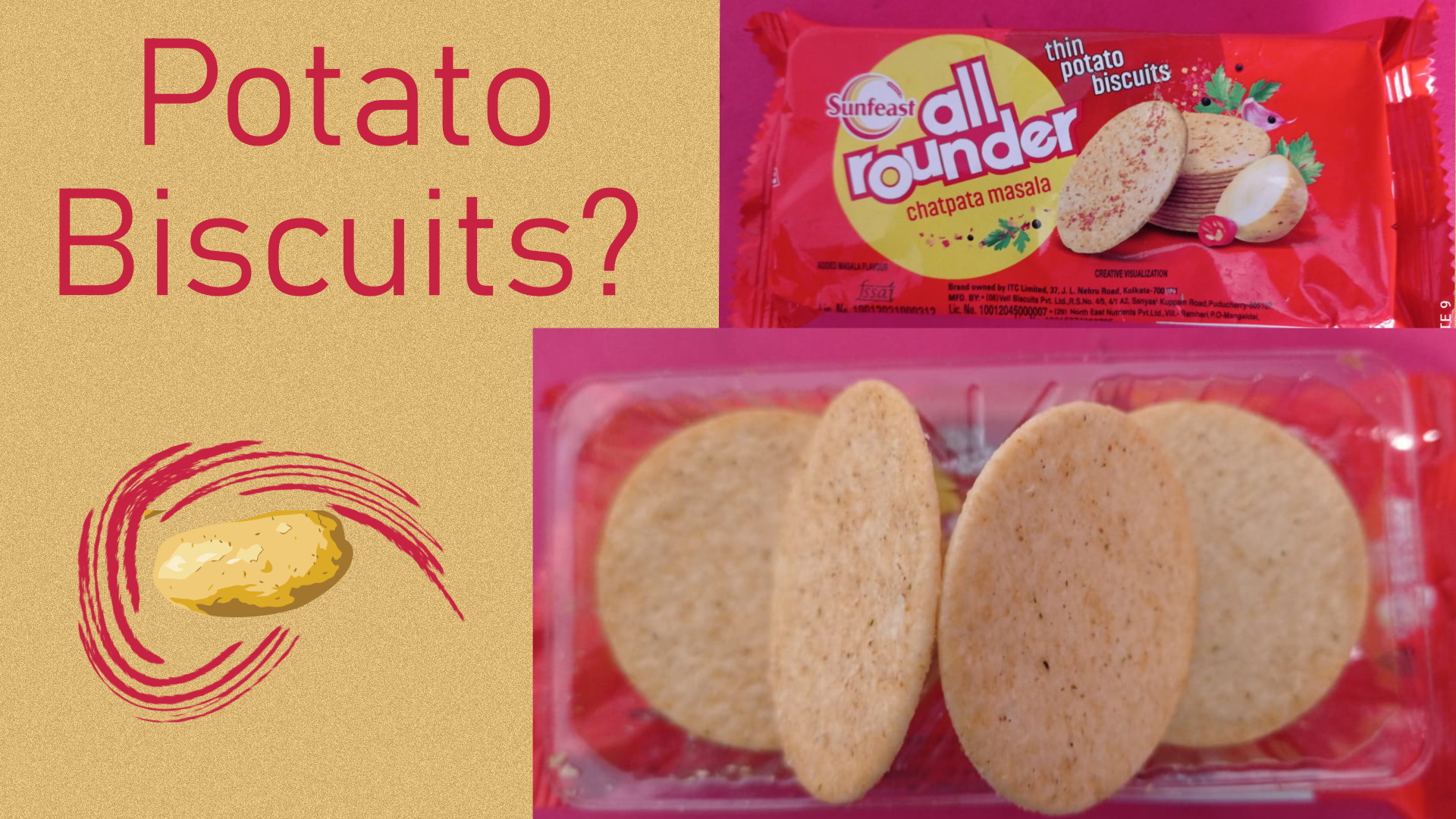 Potato Biscuits? Destination Infinity