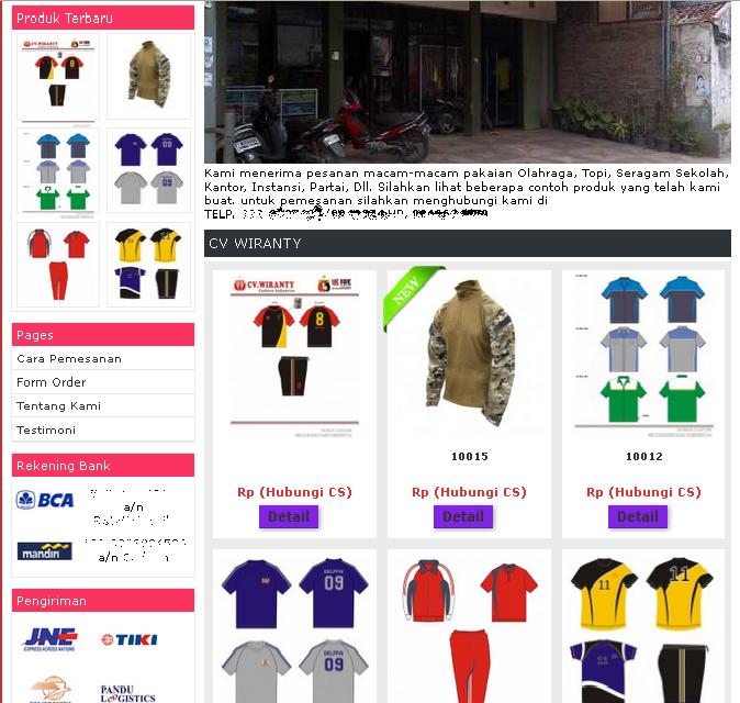 Contoh Template 3 Jasa Pembuatan Website Dan Toko Online Jasa Pembuatan Website Dan Toko Online