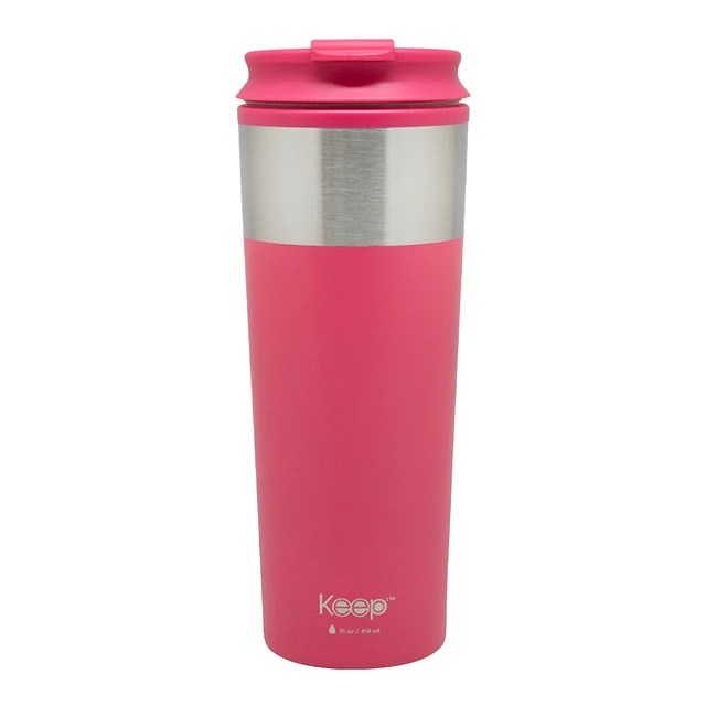 MUG METALICO KEEP FUCSIA