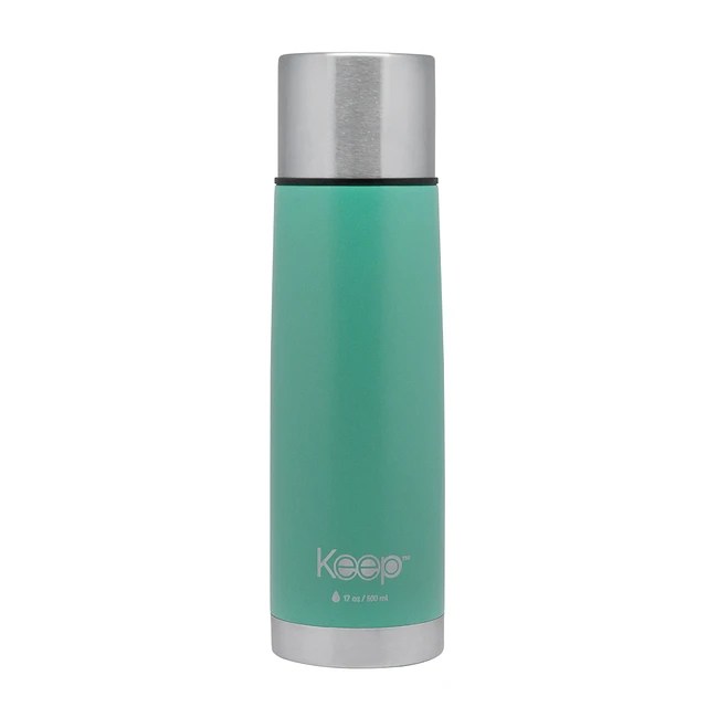 TERMO BALA 0.5L RUBBER KEEP CELESTE
