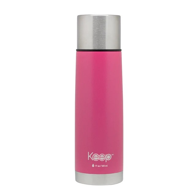 Termo bala 0.5l rubber keep fucsia