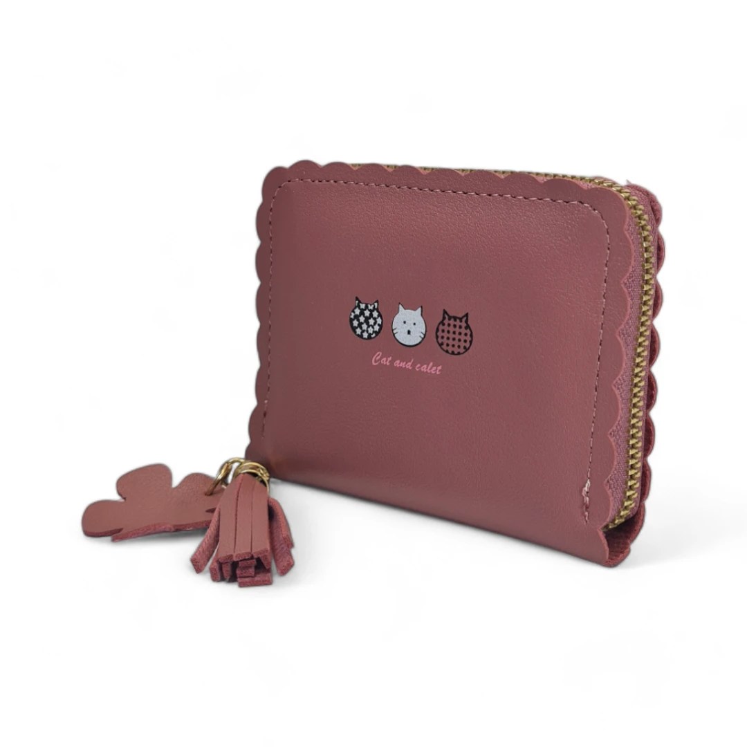 BILLETERA CAT AND CALET LW579 ROSA