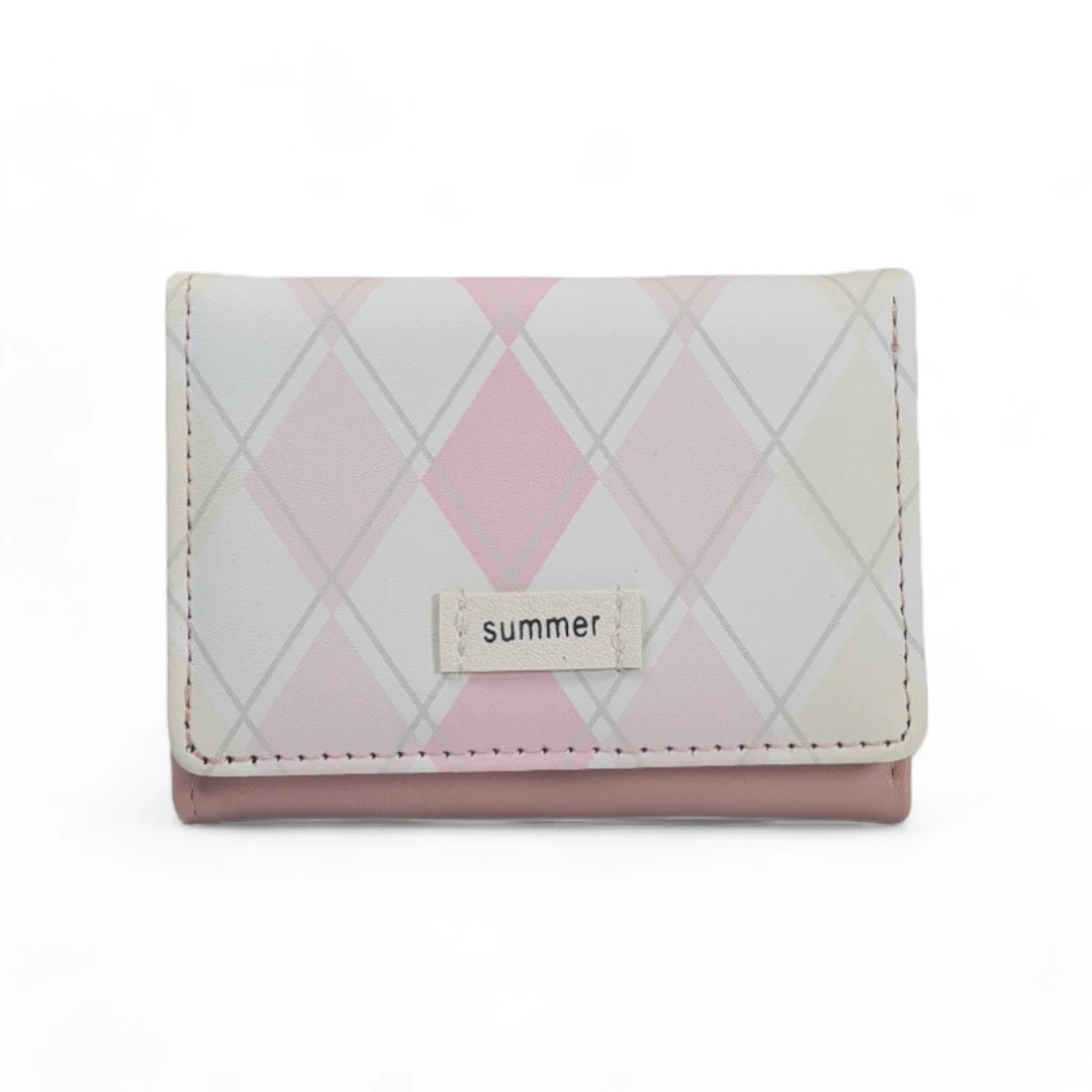 MINI BILLETERA SUMMER H-918 ROSA