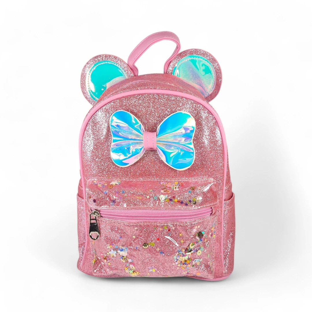 MOCHILA NIÑA MINNIE ROSE B-655 ROSA