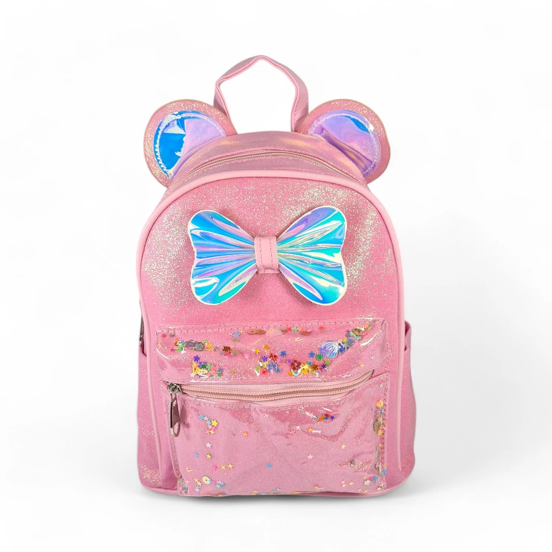 MOCHILA NIÑA MINNIE ROSE B-655 ROSA
