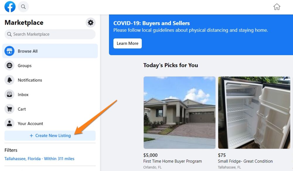Facebook Marketplace Orlando