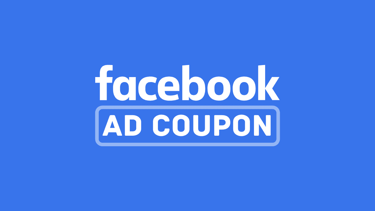 Facebook Ad Coupon Code