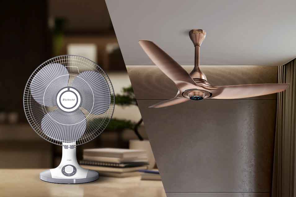 Ceiling Fan vs. Standing Fan: Which Is Better for Cooling and Energy Savings?