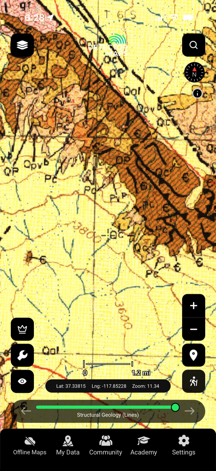 Bedrock Geology Maps USA Detector Maps Usm Geology Ca 
