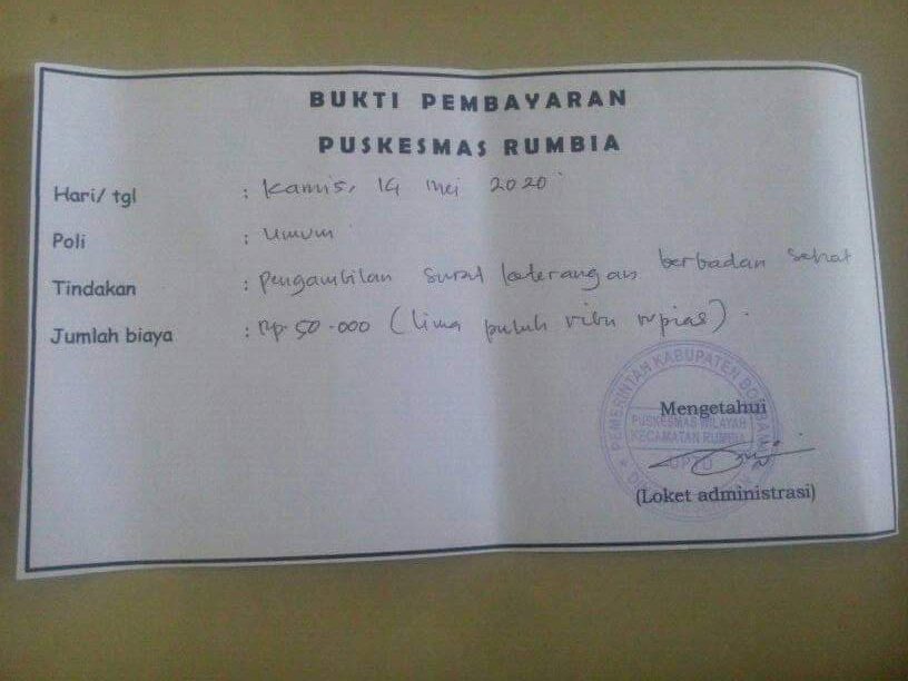 Dalam keadaan sehat jasmani dan rohani. Warga Keluhkan Biaya Skbs Ditengah Pandemi Kapus Hari Ini Sudah Gratis