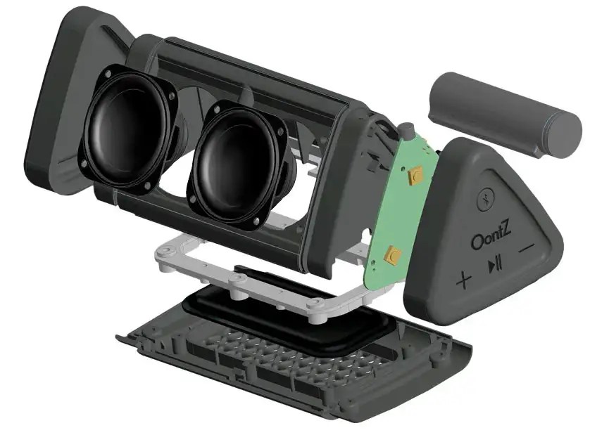 Parlante portatil oontz angle 3 black