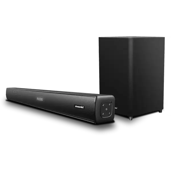 Barra de Sonido 2.1 Moonki MS-SB180BT21  SubW Inalámbrico