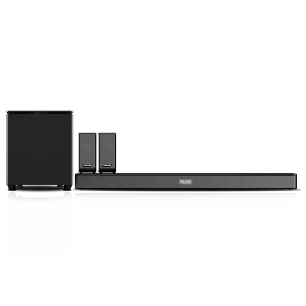 Barra de Sonido 5.1 Moonki MX-SB220BT51 con Subwoofer Inalámbrico