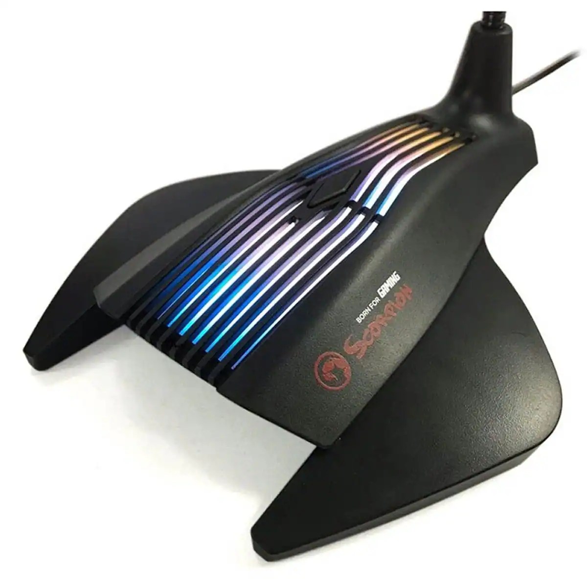 Micrófono Gamer Marvo MIC-01 USB RGB para Streaming