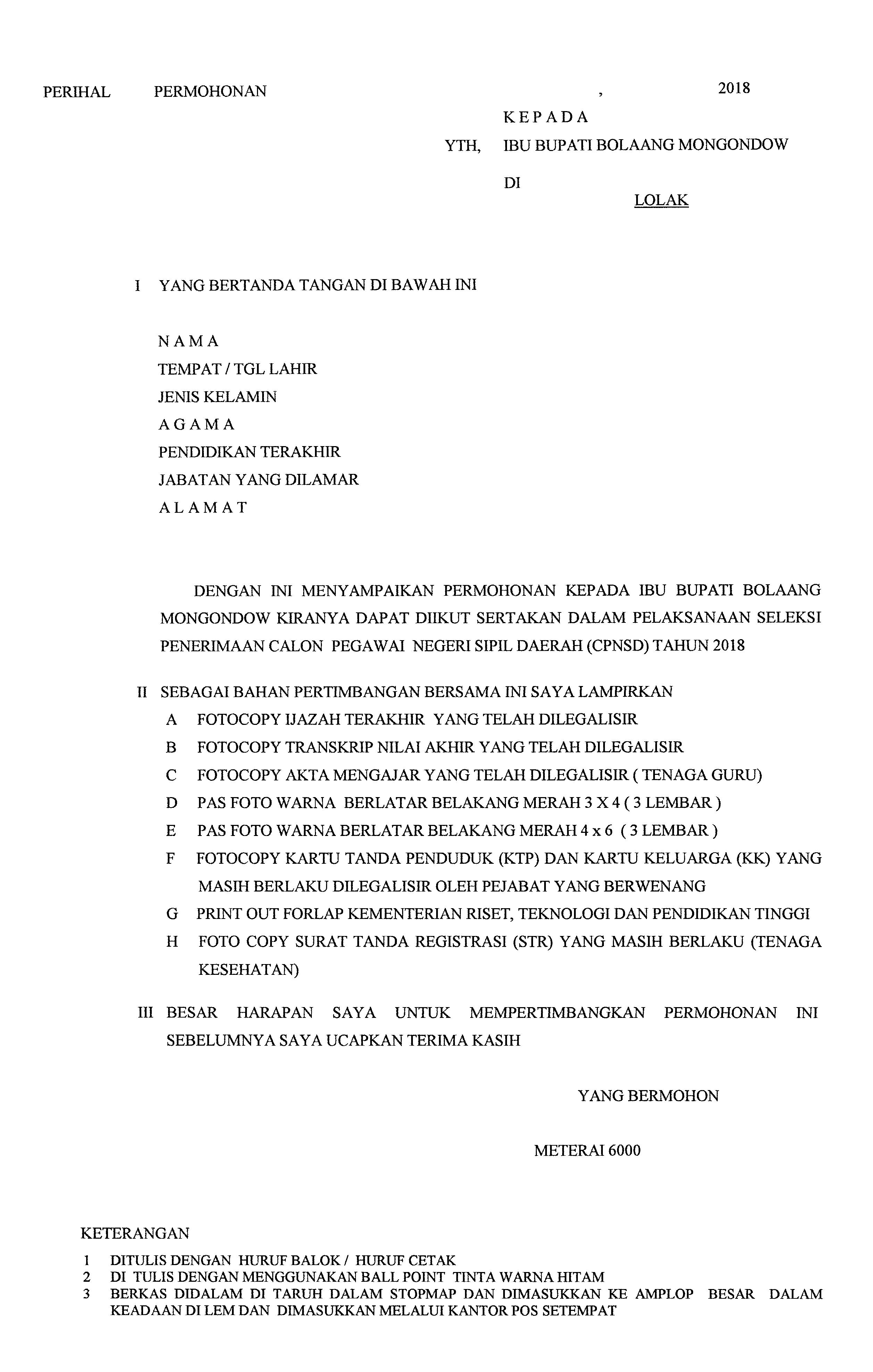Surat mobil berikut surat ijin mengemudi kepada lelaki di balik. Ini Dokumen yang Harus Dilengkapi Pelamar CPNS Bolmong