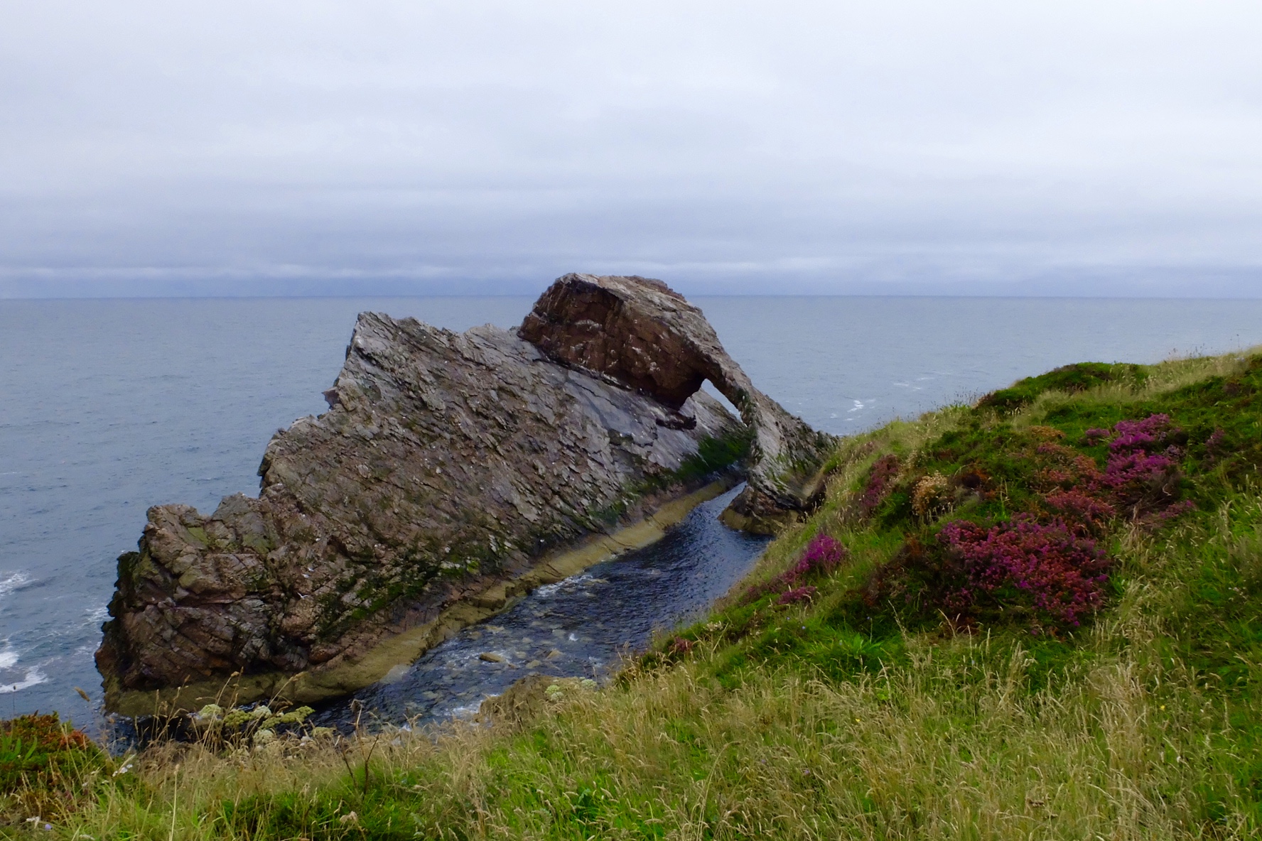Bow Fiddle rock - Moray Coast Scotland