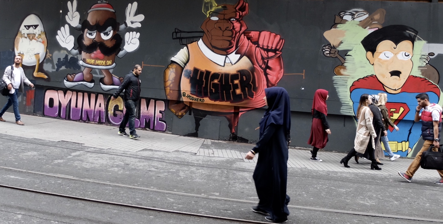 Graffiti, Islanbul