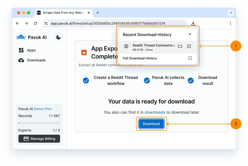Export Reddit Thread Comments Pavuk Ai - Dark Image Collection - High Resolution Quality