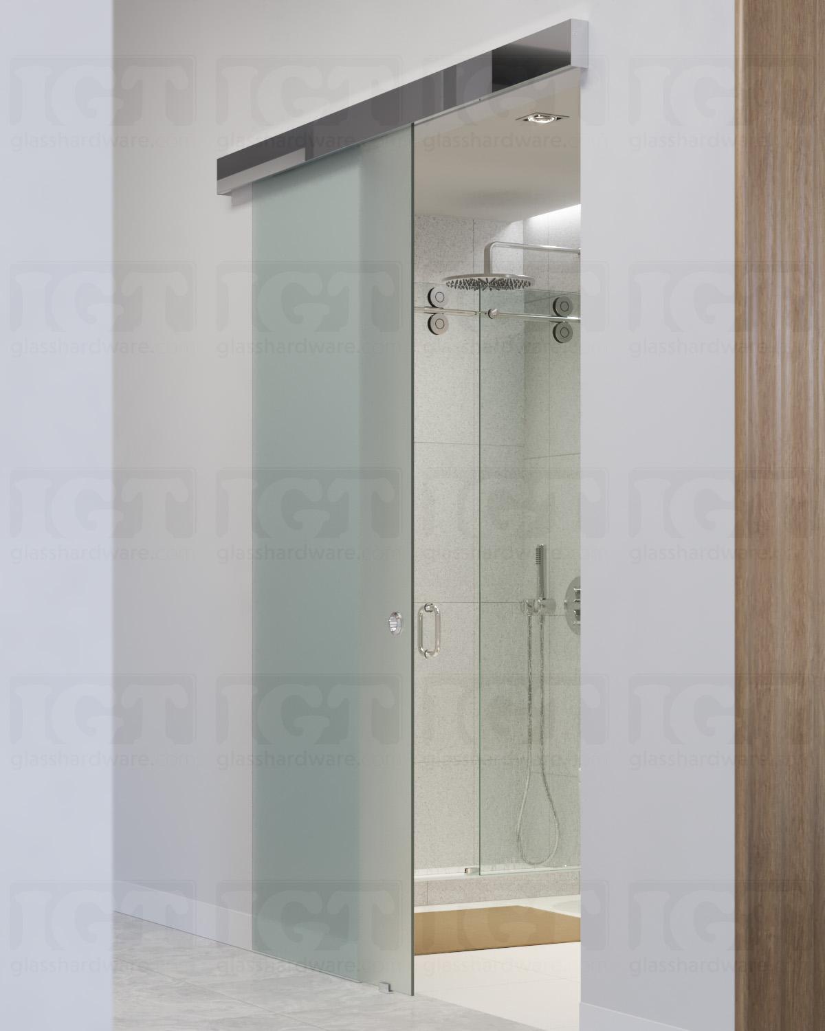 End Caps for Aventura System - Chrome Polished - Image 2