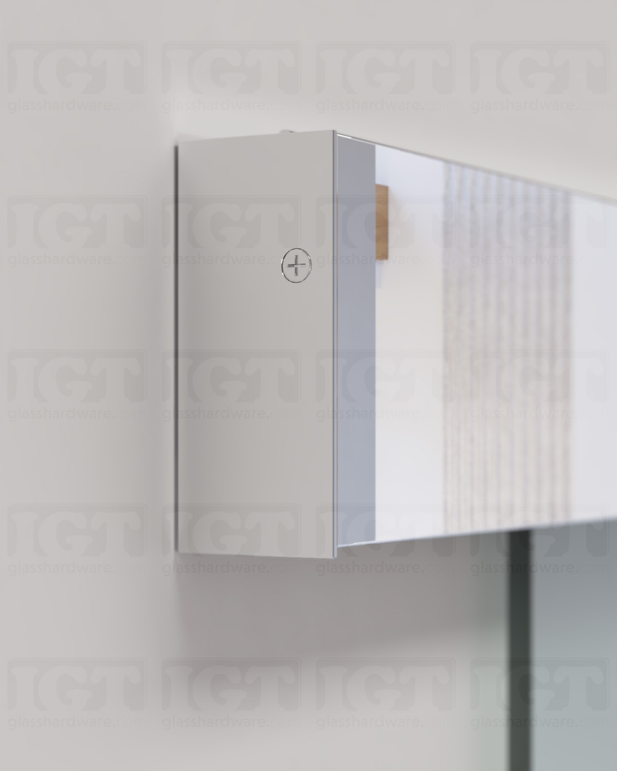 End Caps for Aventura System - Chrome Polished - Image 4