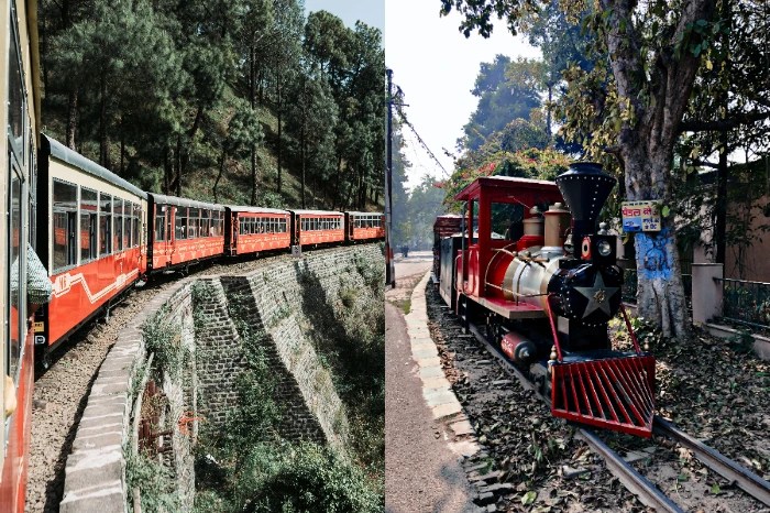Toy Train Ride In Darjeeling